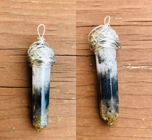 Load image into Gallery viewer, Crystal Pendant Keepsake Necklace