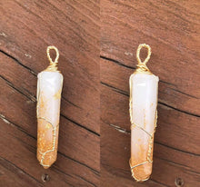 Load image into Gallery viewer, Crystal Pendant Keepsake Necklace