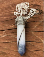 Load image into Gallery viewer, Crystal Pendant Keepsake Necklace