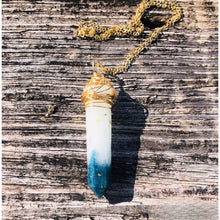 Load image into Gallery viewer, Crystal Pendant Keepsake Necklace