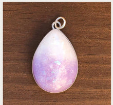 Load image into Gallery viewer, Sterling Silver Teardrop Keepsake Necklace