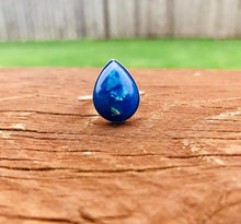 Load image into Gallery viewer, Sterling Silver Teardrop Ring