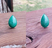 Load image into Gallery viewer, Sterling Silver Teardrop Ring