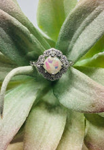 Load image into Gallery viewer, Solid Gold Art Deco Square Keepsake Ring