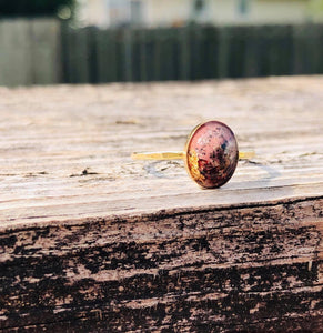 8x10 Oval Keepsake Ring