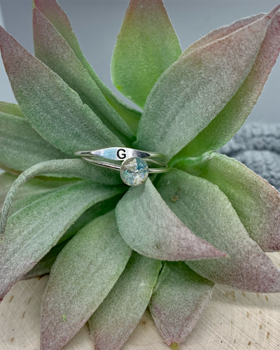 Initial Keepsake Ring