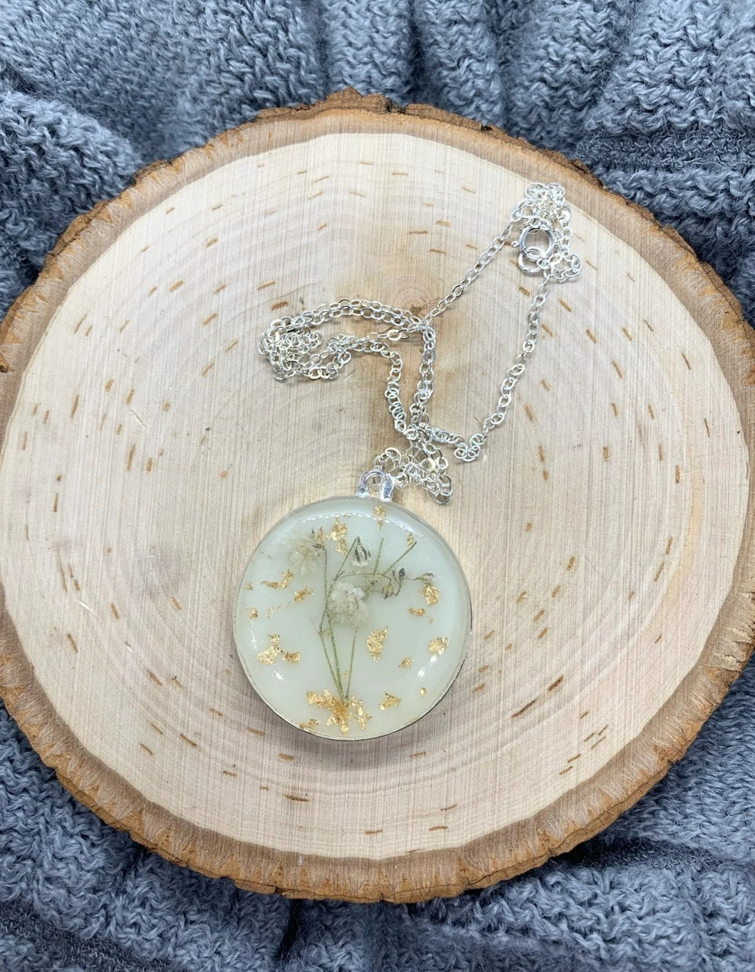 Round Keepsake Pendant