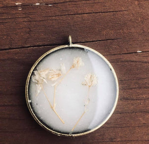 Round Keepsake Pendant