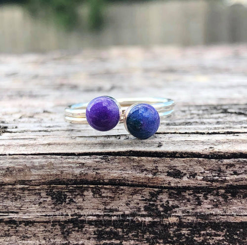 Set of Two Stacking Keepsake Rings