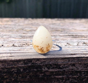 Sterling Silver Teardrop Ring
