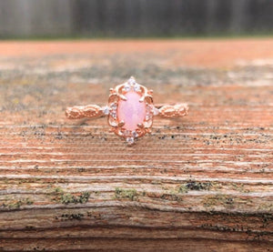 Vintage Style Keepsake Ring