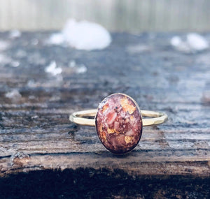 8x10 Oval Keepsake Ring