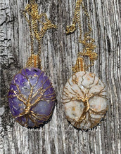 Load image into Gallery viewer, Tree of life keepsake necklace