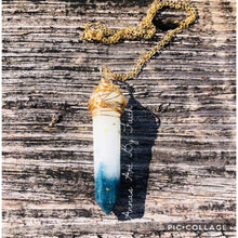 Load image into Gallery viewer, Crystal pendant keepsake necklace