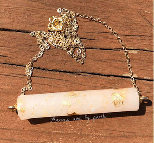 Keepsake bar necklace