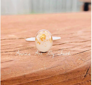 8x10 Oval Keepsake Ring