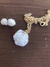 Load image into Gallery viewer, Rose keepsake necklace