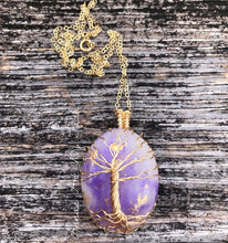 Load image into Gallery viewer, Tree of life keepsake necklace