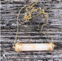 Load image into Gallery viewer, Keepsake bar necklace