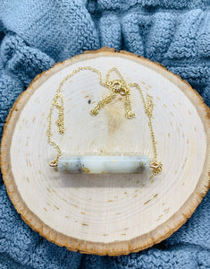 Keepsake bar necklace