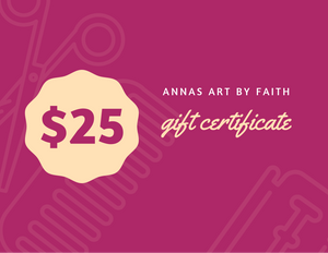 Gift certificate