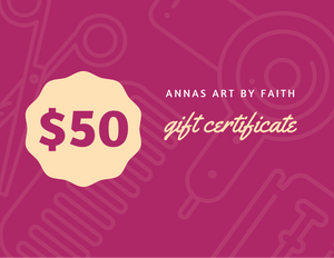 Gift certificate