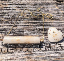 Load image into Gallery viewer, Keepsake bar necklace